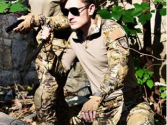 跨境涵野特种兵迷彩服户外蛙人服套装护具战术作训服男式军迷专供图2