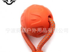厂家直销磨牙球耐咬 实心球训狗训犬玩具球狗狗玩具宠物 弹力球图3