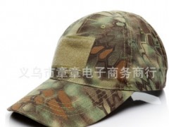 一件代发军迷户外蟒纹棒球帽男战术迷彩帽子特种兵迷彩平顶帽图2
