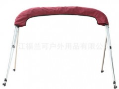 游艇顶棚游艇支架铝杆遮阳棚船用遮阳棚图2