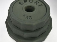 新款PU环保哑铃家用健身包胶哑铃家用健身器材10 20 30KG图2