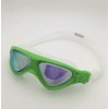 户外儿童游泳眼镜炫彩高清防雾防水舒适大框硅胶眼镜