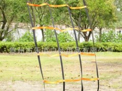 户外高强涤纶彩色织带网 游乐拓展训练尼龙网 亚马逊款儿童攀爬网图2