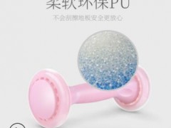 厂家直销女士用品健身美体包胶哑铃家用健身器材多功能四轮健腹轮图3