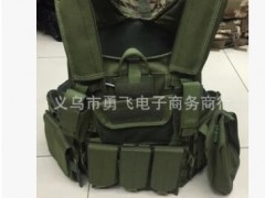 战术背心八件套钢丝重型真人CS两栖模块作战马甲防护作训装备批发图2