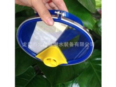 阀式跬胶潜水镜 潜水面罩 猪鼻子钢化玻璃潜水镜 深潜重潜潜水镜图2