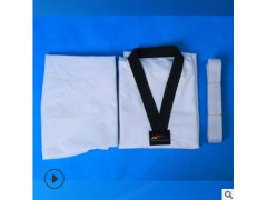 跆拳道品势服儿童男女训练服成人表演服大师服跆拳道服装定做图3