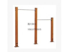 塑钢木塑木防腐木二人坐蹬器室外户外小区公园广场健身路径器材图3