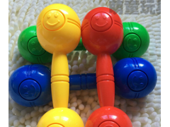 幼儿园哑铃幼儿园器械操哑铃用品塑料玩具儿童做操早操有声哑铃