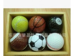 厂家供应高尔夫运动球套装 足球 高尔夫礼品球套装 练习球图2