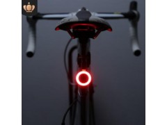自行车尾灯usb充电山地车灯夜骑公路车骑行创意尾灯装备