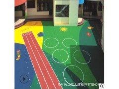 专业施工EPDM塑胶地面 幼儿园EPDM环保阻燃弹性塑胶颗粒材料图3