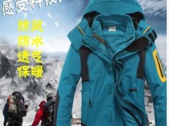 定制户外三合一男女款两件套 可拆卸内胆图3