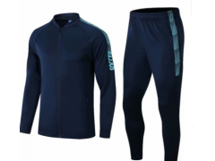新款成年男外套足球服套装 儿童比赛出场运动足球服团购可定制图2