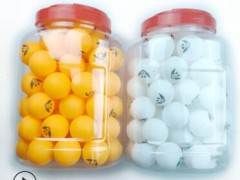 乒乓球批发 40mm无缝 训练乒乓球，60个一桶图2
