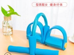 多功能四管拉力器脚踏脚蹬弹力绳腿部拉力绳仰卧起坐健腹器健身厂图3