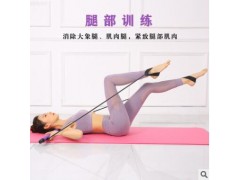 普拉提棒瑜伽器材健身棒运动家用女脚蹬拉力器弹力带减肥拉力绳图3