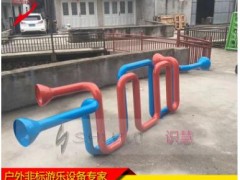 户外儿童乐园音乐感统游乐设施 户外感统玩具传声筒厂家 传声器图3