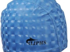 LIPHS游泳3D泳帽PU涂层3D设计防水舒适游泳帽图2