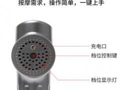 新款筋膜枪 按摩器颈膜肌肉放松器电动经膜枪腿部深层按摩理疗仪图3