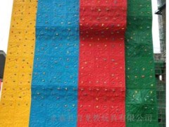 厂价直销俱乐部游乐场成人用玻璃钢多彩组合攀岩墙 坡度可定制图3