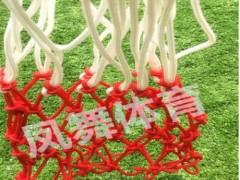 批发篮球架篮球网 三色篮球网涤纶篮球网 白色篮球网 儿童篮球网图2