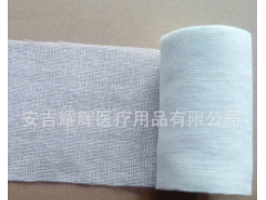 切边纱布绷带 卫生级白色纱布绷带 一次性医用纱布绷带透气绷带图2