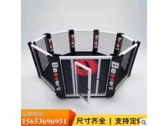 综合格斗八角笼 拳击散打训练铁笼 拳击擂台 落地款八角铁笼图3