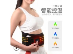 充电护腰带保暖便携式电热护腰腰椎震动按摩保暖艾草热敷厂家图2