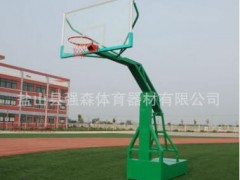 厂家直销户外可移动篮球架体育器材成人篮球架钢化玻璃板篮球架图2
