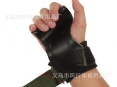 健身训练举重手套男女握力带运动护腕助力带牛皮护肘腰带深蹲图3