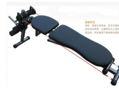 折叠仰卧板多功能哑铃凳家用健身器材卧推凳杠铃床可调节健身椅图2