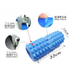 月牙空心瑜伽柱 泡沫轴健身器材 瑜伽用品 浮点瑜伽柱 肌肉按摩棒