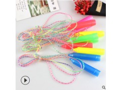 彩色塑料跳绳 幼儿园小学生户外玩具体育用品奖品 义乌小商品批发图3