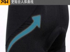 骑行内裤自行车透气定制硅胶海绵加厚款短裤山地车装备图3