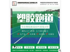 源头厂家直供透气型塑胶跑道 跑道塑胶跑道生产设计施工一体化图3