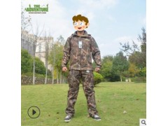 户外现货迷彩套装丛林伪装服迷彩服 猎人迷彩耐磨透气射击套图3