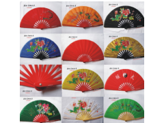 太极扇 武术扇 表演扇子 全红太极扇 太极潇洒扇 太极功夫扇