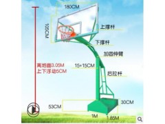 厂家直销户外室外篮球架凹箱平箱圆管大小箱篮球架可移动篮架体育图3