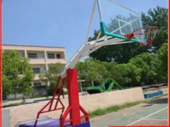 批发户外成人移动平箱凹箱学校篮球架 标准地埋标准式圆管方管图3