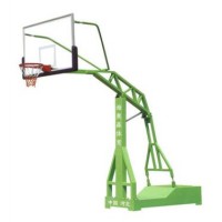 专业厂家 供应 学校篮球馆比赛 篮球架 移动凹箱仿液压篮球架