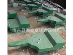 供应 室外体育器材 HAS-4111 300公斤 移动式铸铁排球架排球架图2