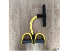 四管脚蹬拉力器仰卧起坐健腹家用健身器材两管加强瘦腰瘦腿拉力器图2