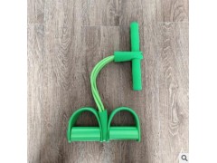 四管脚蹬拉力器仰卧起坐健腹家用健身器材两管加强瘦腰瘦腿拉力器图3