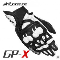 GPX摩托车短款手套骑士防摔 防滑手套 机车皮质手套硬壳 骑行手套