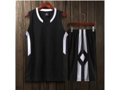 篮球服套装男女透气球队球衣背心学生比赛训练服两侧有口袋