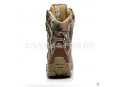 专供男特种兵迷彩作战靴三角洲高帮战术沙漠靴户外登山靴图3