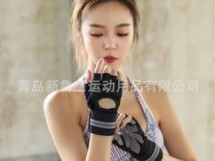 批发男女健身护腕半指手套 运动透气防滑哑铃器械训练健身手套图3