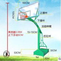 厂家直销户外室外篮球架凹箱平箱圆管大小箱篮球架可移动篮架体育