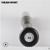 河北供应28寸磨砂黑色铁棒球棍批发 可加LOGO多色